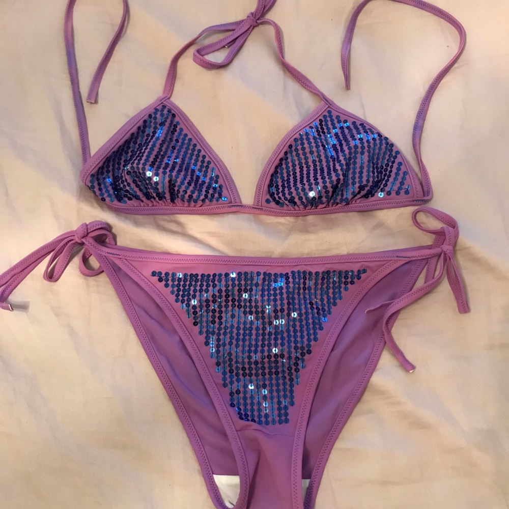 Super sexy sequin bikini !